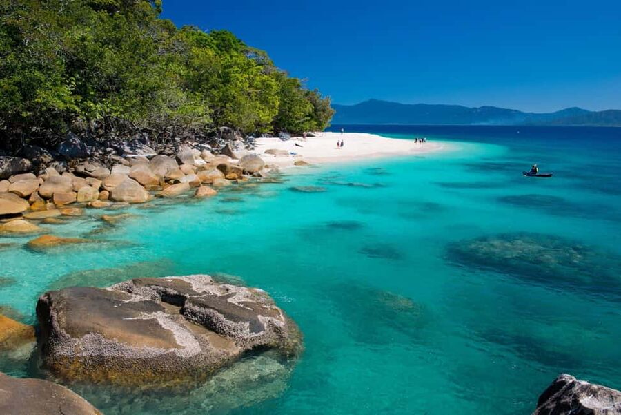 Cairns: Fitzroy Island Ferry, optional lunch, tours, snorkel - The 10:15 AM ferry across the water