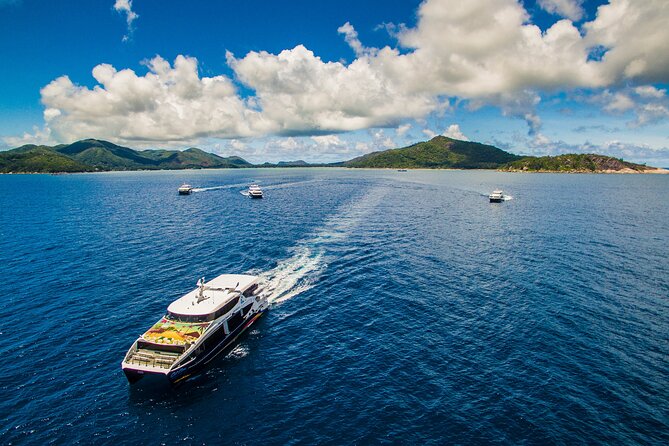 Cat Cocos: Mahe to La Digue Island Fast Ferry - Leaving Mahé from Victoria’s Inter Island Quay