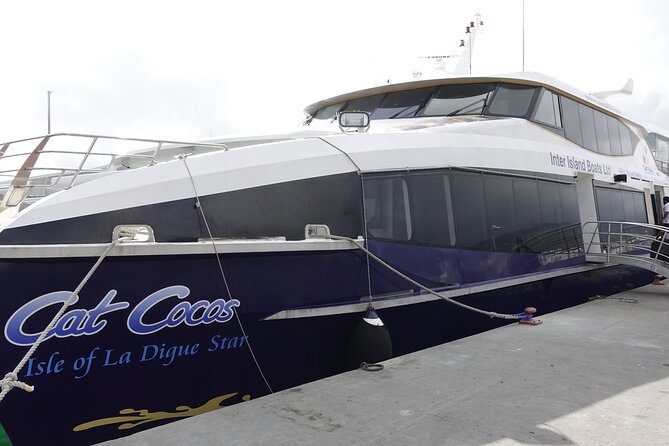 Cat Cocos: Mahe to La Digue Island Fast Ferry - What the seats, decks, and baggage rules mean