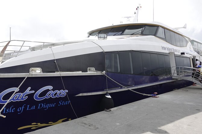 Cat Cocos: Praslin Island to Mahe Island Fast Ferry - Key points to know before boarding