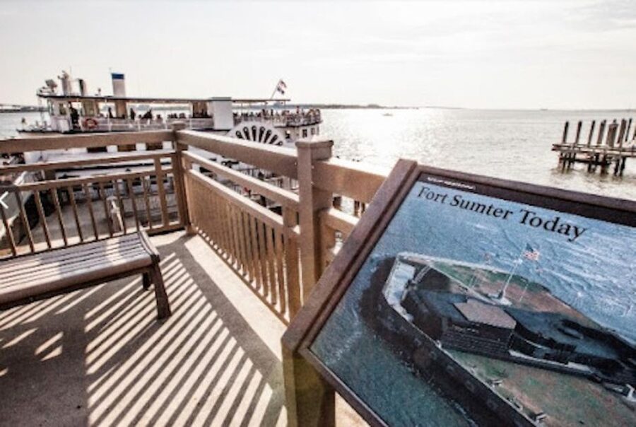 Charleston: Fort Sumter Entry Ticket with Roundtrip Ferry - Choosing Liberty Square or Patriot’s Point