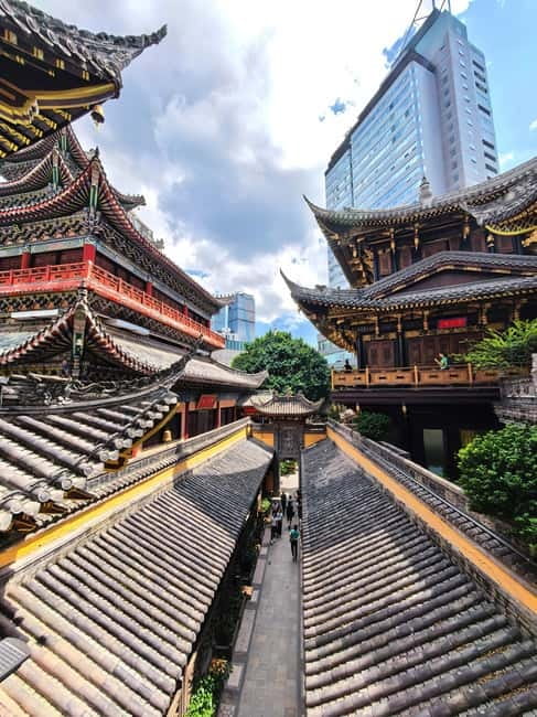 Chongqing: Trendy Spots, Cableway & Ferry Private Tour - Raffles City and Chongqing’s futuristic side