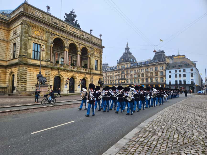 Copenhagen Combo: Walking Tour, Harbor Ferry & Royal Guards - A Strong Start Under the Clock at Central Station