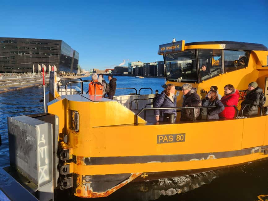 Copenhagen Combo: Walking Tour, Harbor Ferry & Royal Guards - A Café Break Before the Royal Ceremony