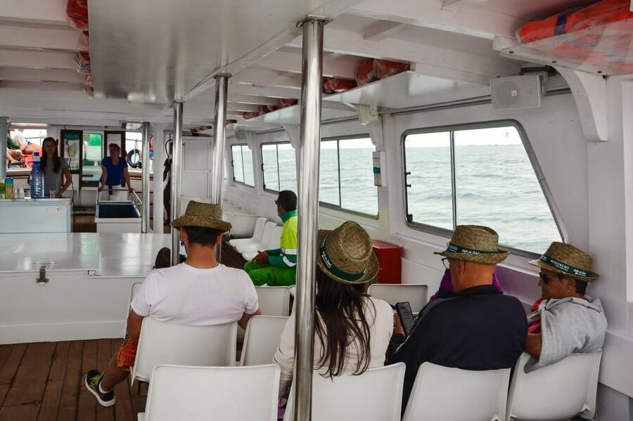 Corralejo: Return Ferry Ticket to Lobos Island Fuerteventura - Climbing La Caldera for the big view