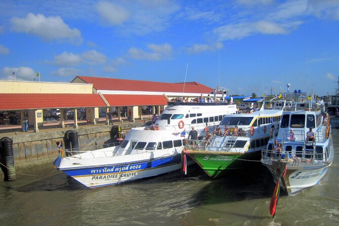 Day Tour from Phuket to 4 Islands in Krabi by Ferry & Speedboat - Chicken Island for swimming and snorkeling