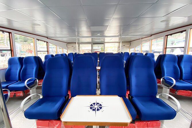 Ferry boat tour to the Cinque Terre with stop in Portovenere and Vernazza - A full day on the water from La Spezia