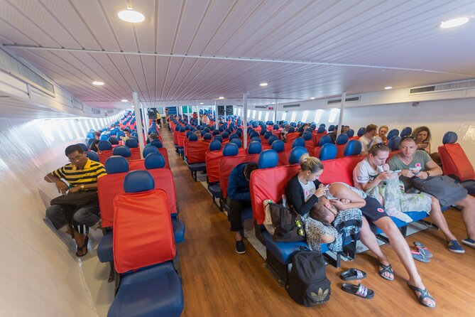 Ferry from Phi Phi Islands to Phuket with Dropoff Service by Royal Jet Cruiser - Leaving Phi Phi Don from Tonsai Pier