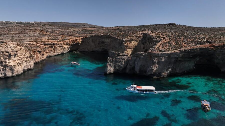 Ferry service to Blue Lagoon (opt. stop in Gozo)& Caves trip - Who gets the best value from this trip