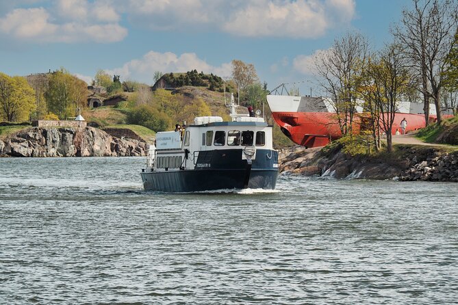 Ferry to Vallisaari Fortress Island - A 15-minute crossing from Market Square