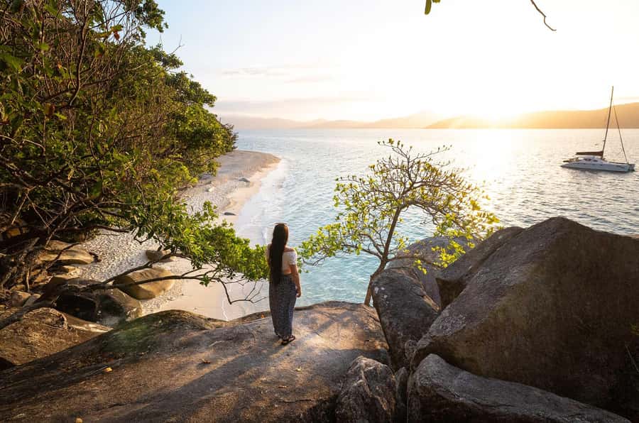 Fitzroy Island: Full-Day Ferry & Snorkel Safari Guided Tour - Eight hours on Fitzroy Island, with the reef as the anchor