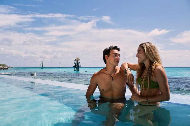 From Cancun: Garrafon Reef Park Admission with Ferry Tickets - Temazcal, pool time, and a slower hour
