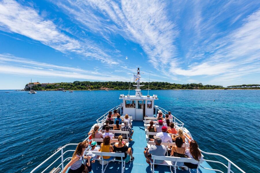 From Cannes: Round-Trip Ferry to Ste. Marguerite Island - The short crossing and coastal views