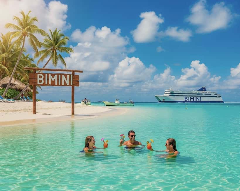 From Miami: Bimini or Grand Bahama Day Trip by Ferry - Grand Bahama trades island time for a longer crossing