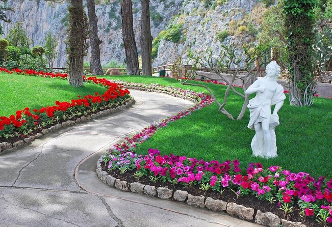 From Naples: Capri and Anacapri Small Group Tour + Ferry - Capri town and La Piazzetta