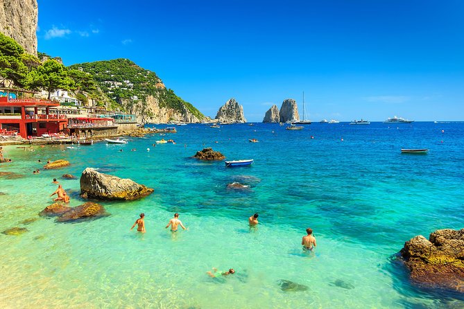 From Naples: Capri and Anacapri Small Group Tour + Ferry - San Michele Church in Anacapri
