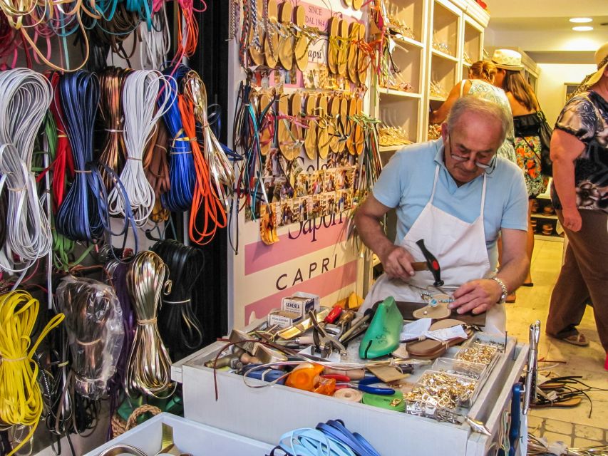 From Naples: Capri Guided Tour with Ferry Tickets & Minibus - The Piazzetta and the heart of Capri town
