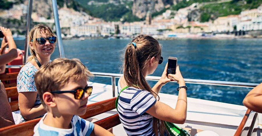 From Naples: Ferry to Sorrento and Capri - A sea day linking Naples, Sorrento, and Capri