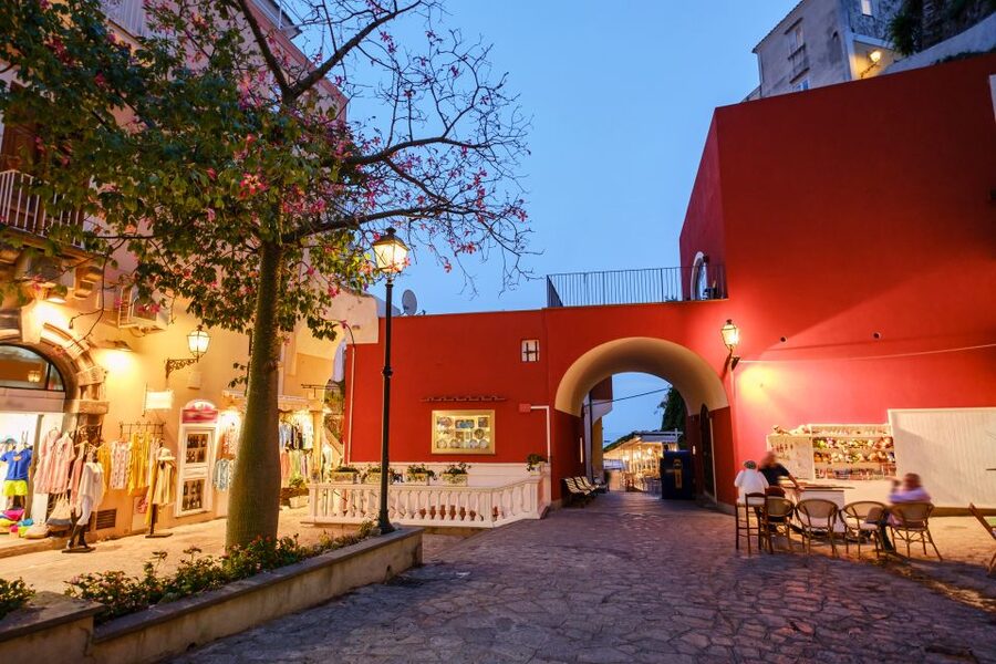 From Naples: Ferry to Sorrento and Capri - Sorrento: historic lanes and views of Vesuvius