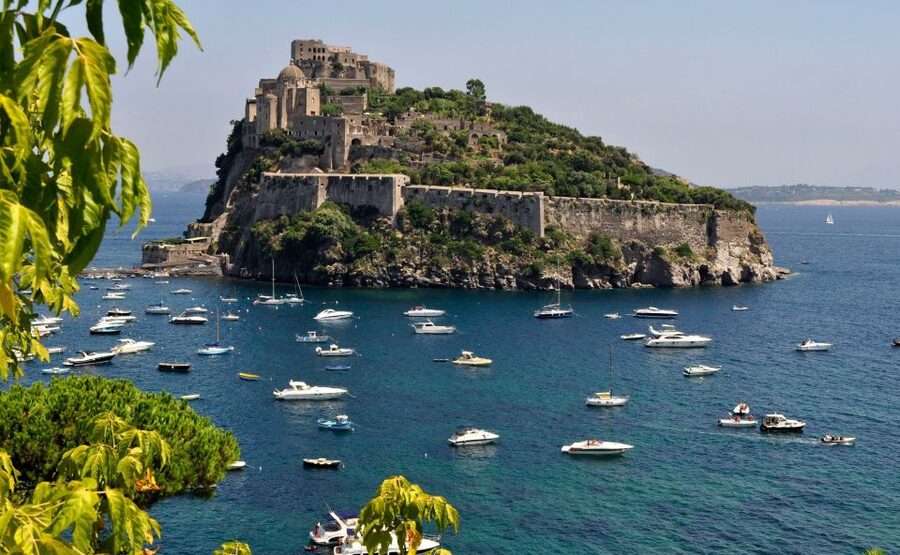 From Naples: Ischia Day Trip with Ferry Tickets and Lunch - The ferry crossing to Ischia