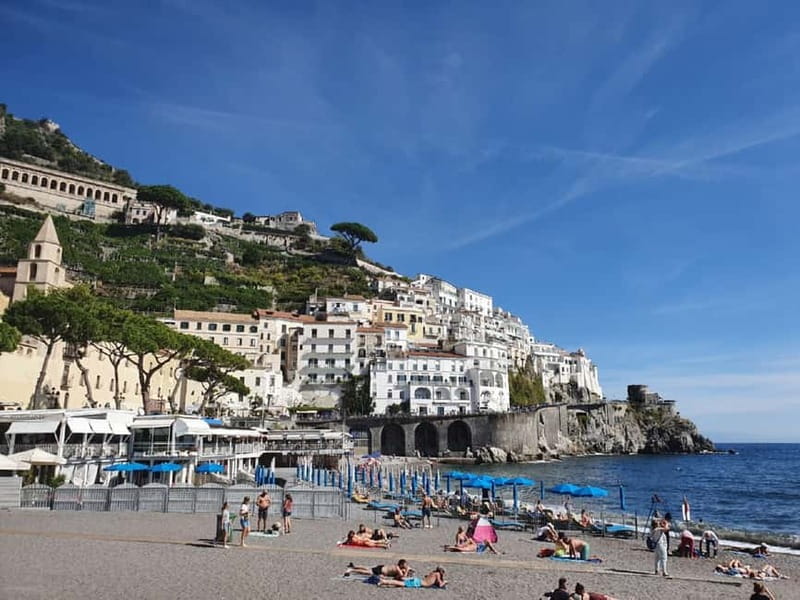 From Naples: Positano and Amalfi Day Trip by Ferry - Amalfi gives you the longer first stop