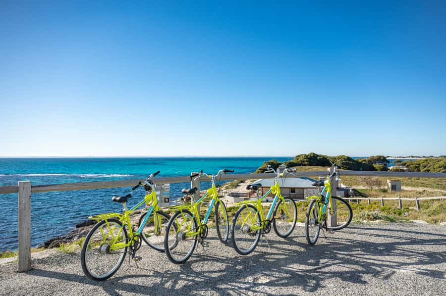 From Perth: Rottnest Island Full-Day Bike and Ferry Trip - Beaches, swimming, and optional snorkelling
