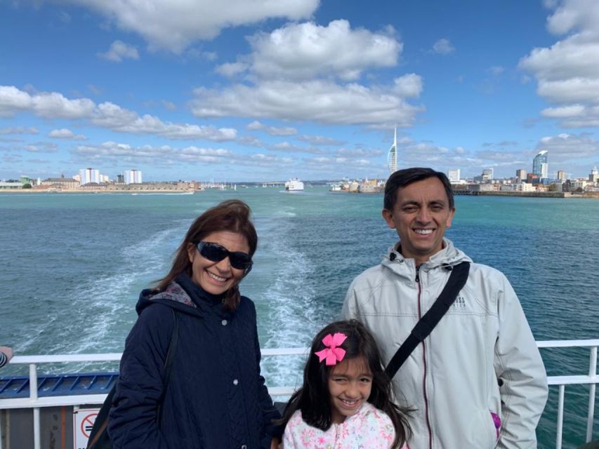 From Portsmouth: Isle of Wight Day Tour by Bus and Ferry - Leaving Portsmouth by Wightlink ferry