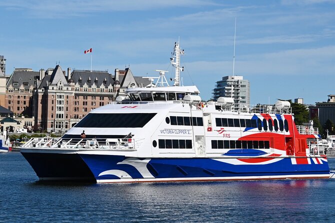 From Seattle: Round Trip by High Speed Ferry to Victoria, BC - Who should book this ferry?