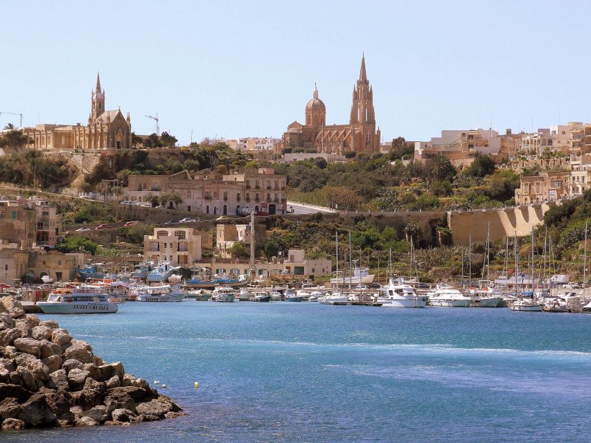 From Sliema or Bugibba: Two Islands Ferry to Comino and Gozo - The catamaran ride along Maltas northeast coast