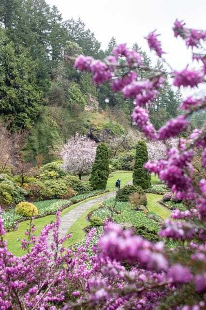From Vancouver: Victoria, BC Ferry, Butchart Gardens Tour - Guide language, timing, and practical limits