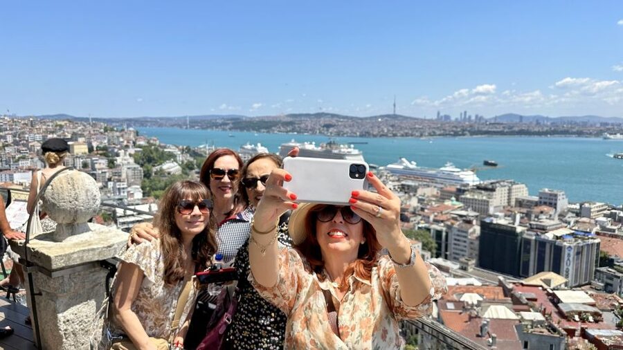 Galata Tower - Fener and Balat - Golden Horn by Ferry - The ferry ride back to Galata Bridge