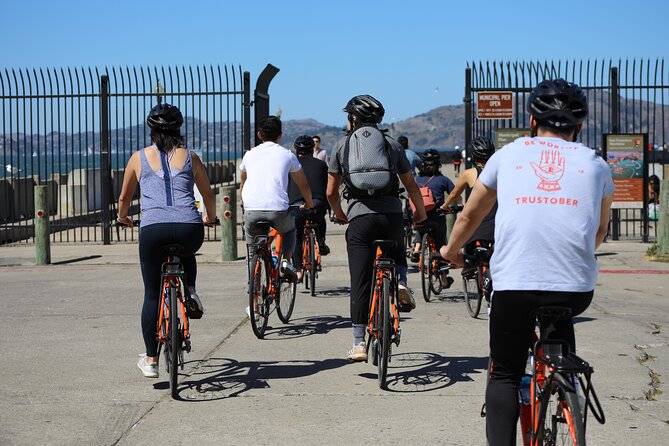 Golden Gate Bridge Bike Rental with Sausalito Ferry Return - What the $64.36 price really covers