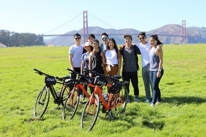 Golden Gate Bridge Bike Rentals with Optional Ferry Return - Riding toward the Golden Gate Bridge