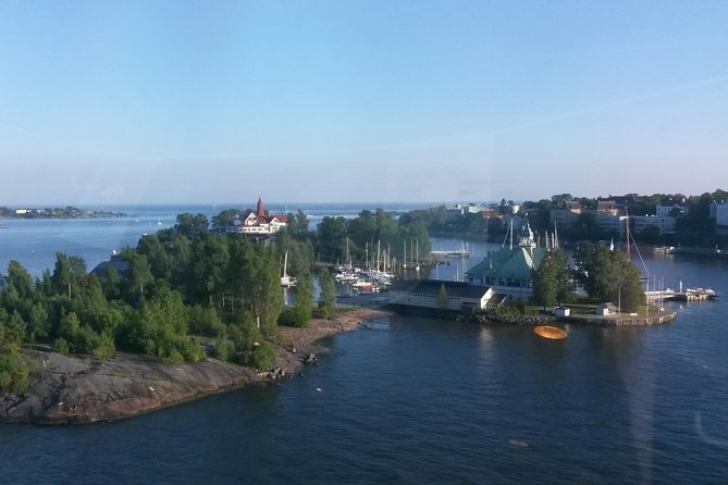 Guided tour to Helsinki from Tallinn by VIP car with return ferry ticket - Hotel Katajanokka and the old prison walls