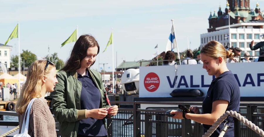 Helsinki: Vallisaari Fortress Island Ferry Ticket - Cafés, water points, and a slower island rhythm