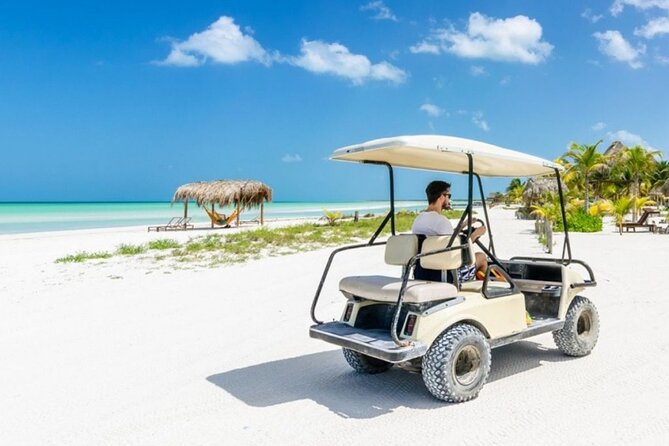 Holbox Island Tour Golf Cart Ferry with Lunch and Transportation - Key points to know before booking