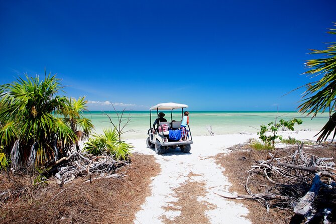 Holbox Tour with Ferry transportation and lunch included - Punta Mosquito by bike or golf cart