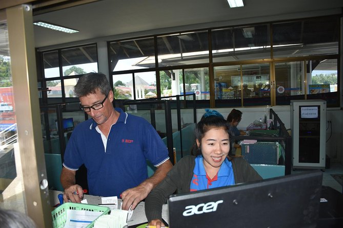 Koh Samui to Koh Phangan by Seatran Discovery Ferry - Arriving at Thong Sala Pier