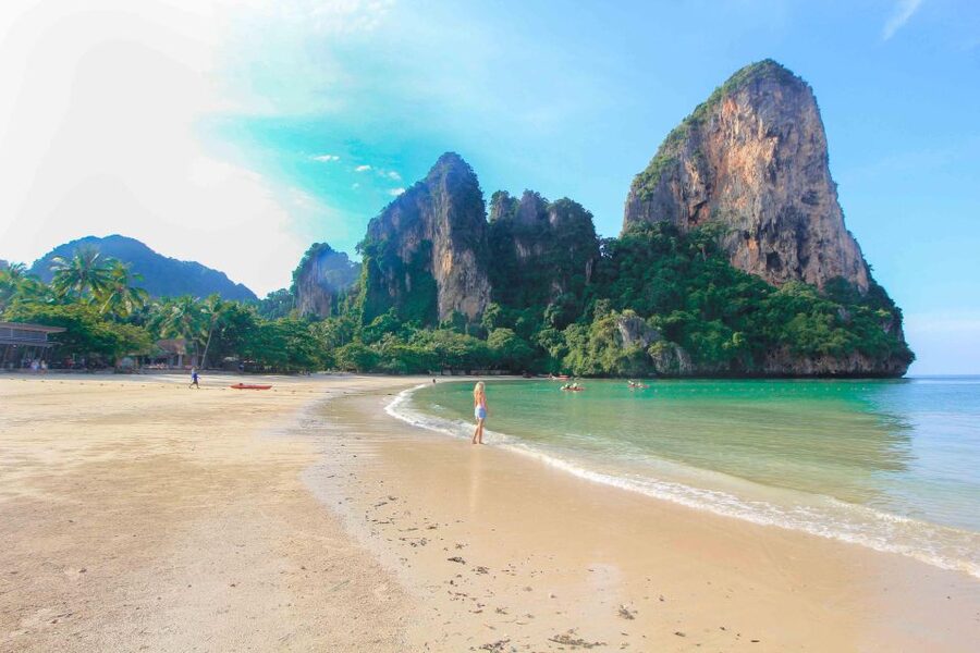 Krabi: Railay Beach Bioluminescent Plankton Ferry Cruise - Exploring Railay with limited free time