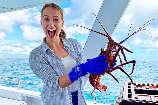 Luxe Seafood Package with Round Trip Ferry from Fremantle - The seafood spread: lobster, oysters, crab, and more