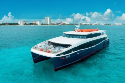 Luxury FERRY Xcaret: From Cancun to Isla Mujeres