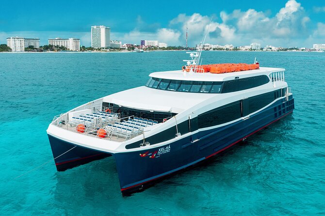 Luxury FERRY Xcaret: From Playa del Carmen to Cozumel - Arriving at Cozumel’s main ferry terminal