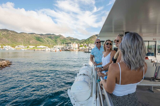 Magnetic Island Round-Trip Ferry From Townsville - Arriving at Nelly Bay and connecting with the island bus