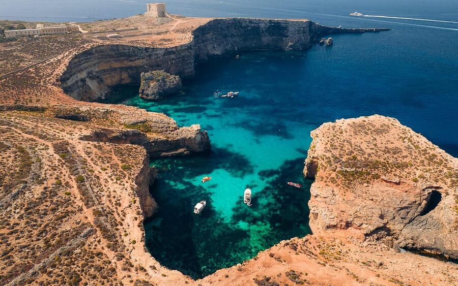 Malta: Roundtrip Ferry to Comino Blue Lagoon w/Gozo Option - A simple way to reach Comino’s Blue Lagoon