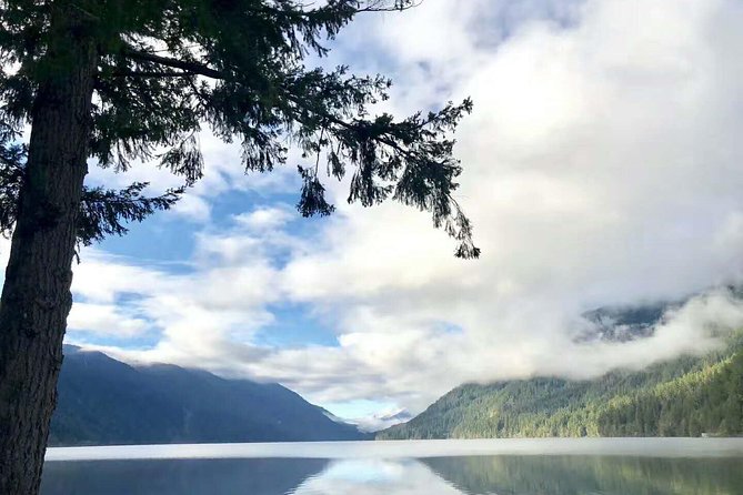 Olympic National Park Small Group Day Tour w/Scenic Ferry 2CanGo - Lake Crescent and the forest around Marymere Falls