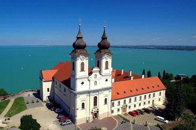 Private Full Day Lake Balaton tour with lunch & wine tasting,and with ferry ride - Tihany Abbey and the high views over the lake
