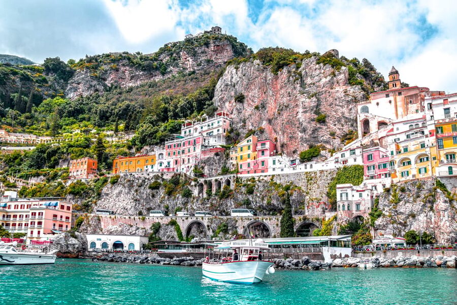 Round-Trip Ferry Ticket from Salerno to Amalfi and Positano - Value at $51.24 per person