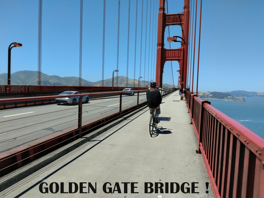 San Francisco: Bike the Bridge & Back with Ferry - Booking flexibility and group format