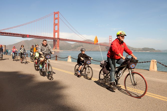 San Francisco Golden Gate To Sausalito Bike Tour - Palace of Fine Arts and Crissy Field