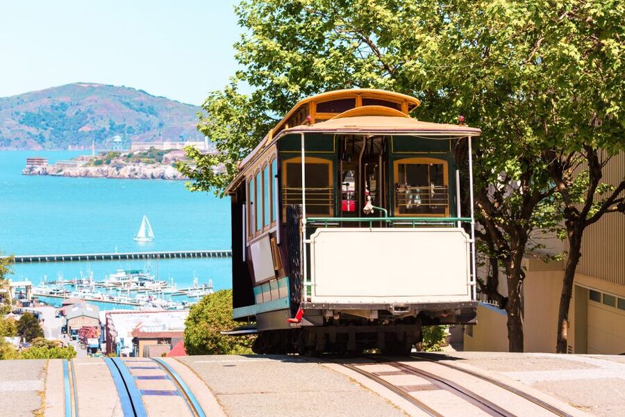 San Francisco: Hop-On Hop-Off Bus with Ferry & Alcatraz Tour - Golden Gate Bridge and North Vista Point